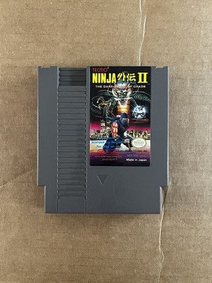 Ninja Gaiden II: The Dark Sword of Chaos (Nintendo NES, 1990) Authentic Cart