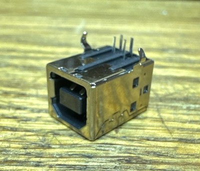 USB Type-B Female 4-Pin Right Angle PCB Jack