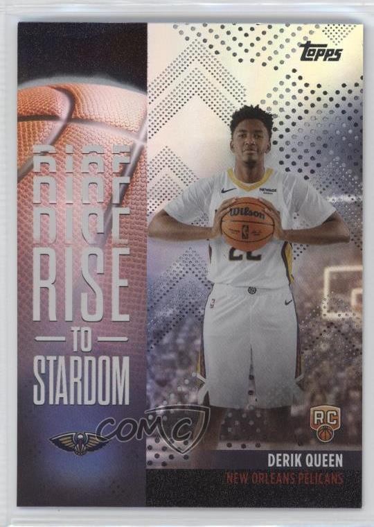 2025-26 Topps Rise to Stardom Rainbow Foilboard Derik Queen #RTS-13 1q1e