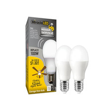 Miracle Led Rough Service 100W Replacement Led Garage Door Bulb Vibration