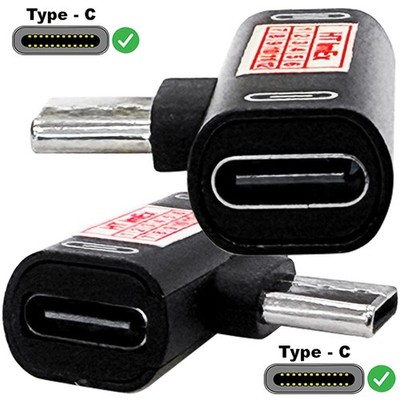 Schwarz USB C Splitter zu Dual Typ C Adapter für Xiaomi Pad 5 Pro USB C 3.2 Gen1