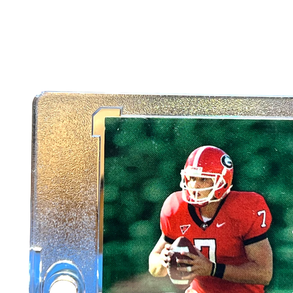 2009 Press Pass Fusion Мэтью Стаффорд нашивка /199 RR-MS | дебютант реликвия SP 🔥🏈 - Изображение 3 из 4