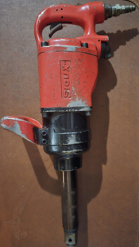 Sioux Pneumatic Impact Wrench Model 5093L Long Anvil MPN 5093L Air Tool