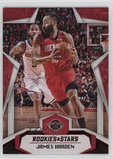 2019-20 Panini Chronicles Rookies and Stars Red 106/149 James Harden #670 gx8