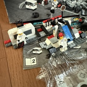 LEGO 75911 SPEED CHAMPIONS LEGO Set Mclaren Mercedes Pit Stop USED from JAPAN