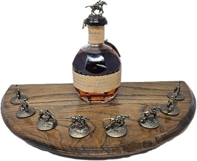 Blanton s Stopper Display/Cork Display Compatible with Blantons Dark Walnut