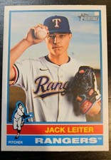 2025 Topps Heritage - High Number SP Jack Leiter #463