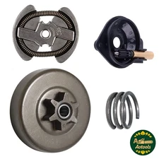 For Poulan P3314, P3416, P3816 3/8" Sprocket Clutch Drum Kit Worm Gear Oil Pump