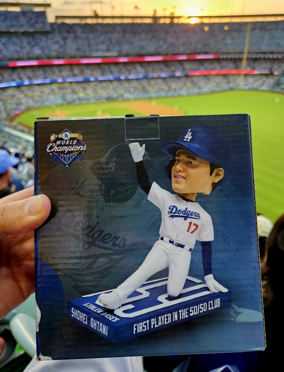 大谷翔平ボブルヘッドShohei Ohtani 50/50 Bobblehead Dodgers Shohei Ohtani 50/50 Bobblehead SGA 5/15/25