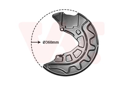 Ankerblech Bremsscheibe Vorne Links FüR VW Passat Variant 3G5-image