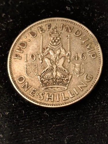 Photo of a 1946 George VI Shilling from an eBay sale