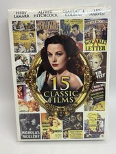 15 Classic Films DVD, 2012, 2-Disc Set, Gift Box New Sealed
