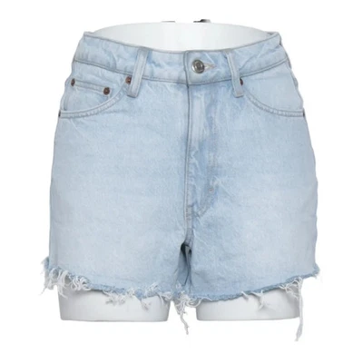 Topshop, Jeans Shorts, Größe: 34, model: a-line, Blau, Baumwolle/Polyester #Yen - Bild 1 von 4