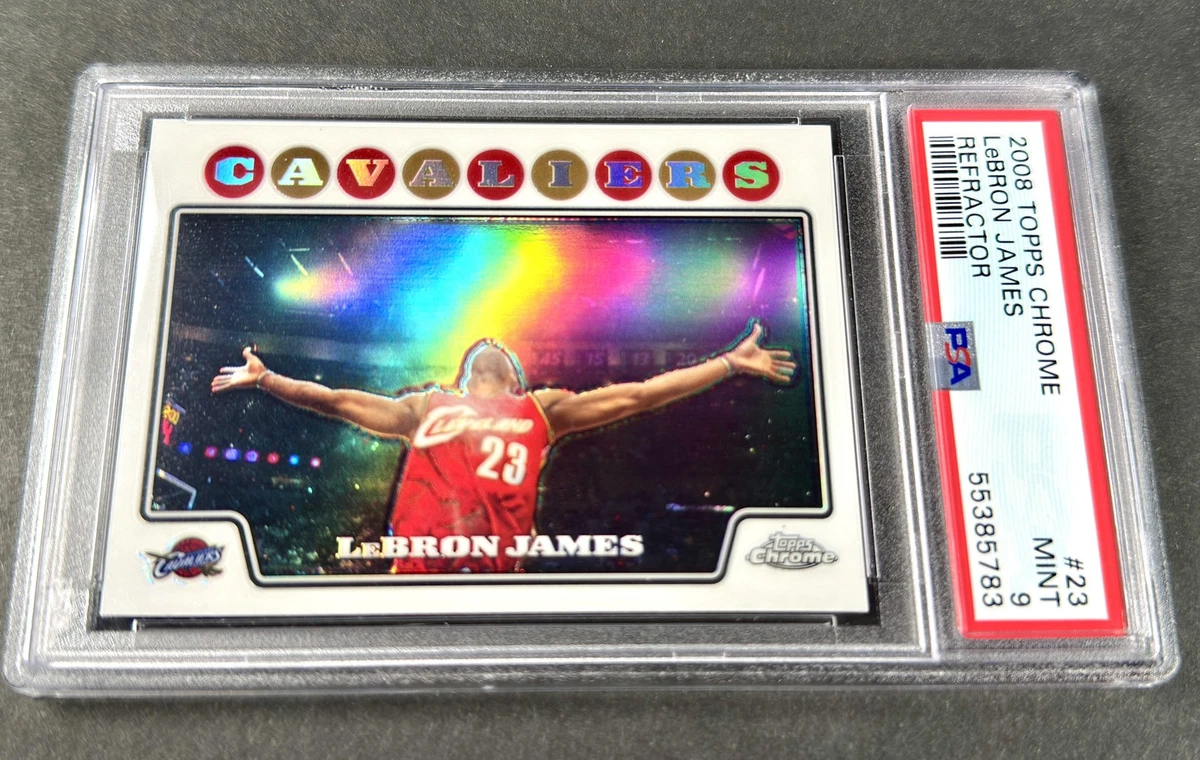 Topps LeBron James 9 Graded Basketball Sports Trading Cards