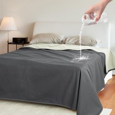 Catalonia Waterproof Blanket for Bed, Reversible Fleece Couch Sofa Furniture ...