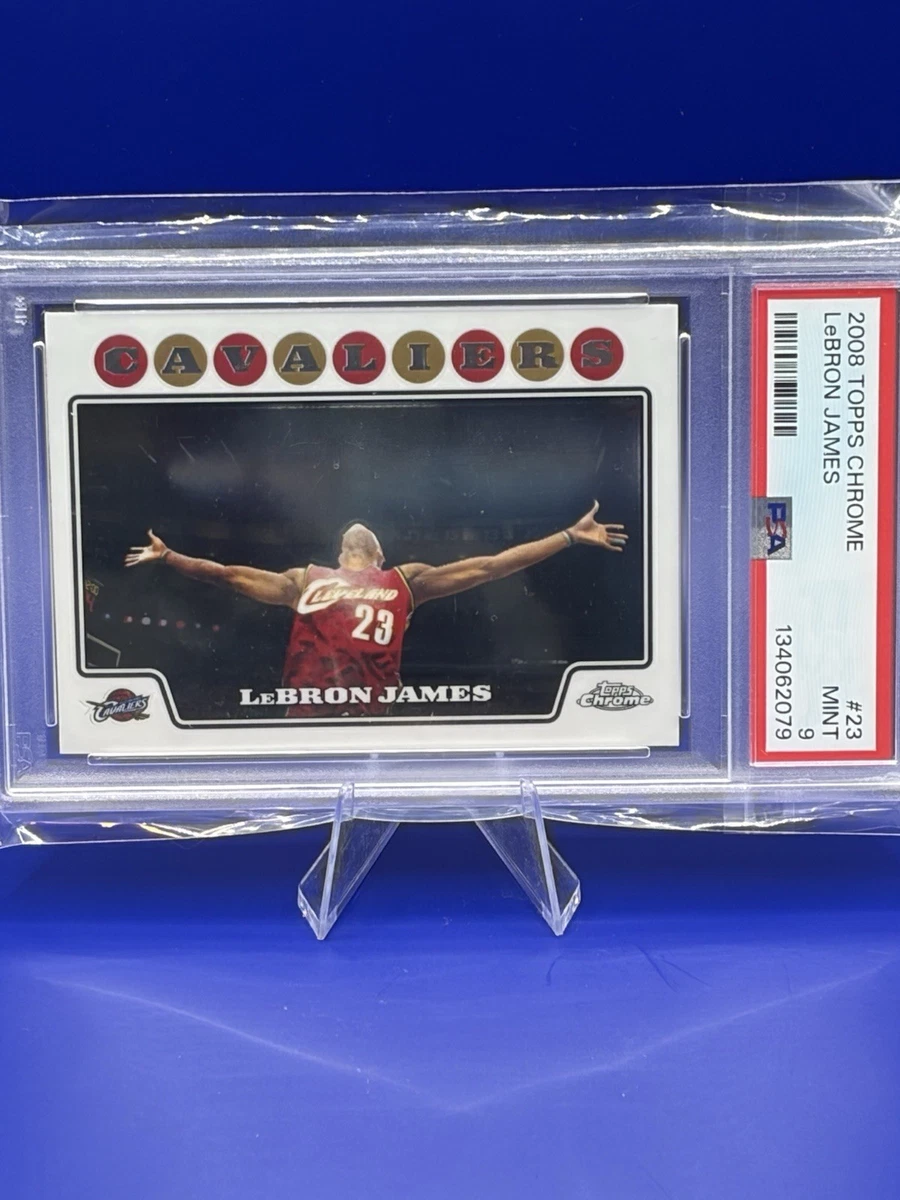 Topps LeBron James 9 Graded Basketball Sports Trading Cards