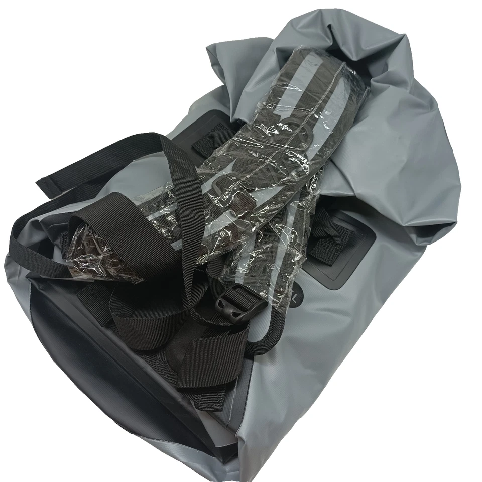 Earth Pak Wasserdichter Rucksack 55L Waterproof Rolltop Backpack mit Rollverschl - Bild 2 von 2