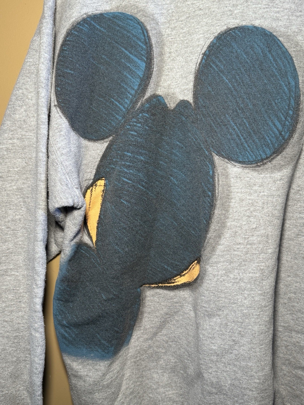 Disneyland Resorts Hanes Sweater Pull-Over Mickey Size Medium image 5