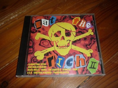 CD ''Eat the Rich II 2'' Punk Sammlung Schmutzige Taten Popperklopper Atomtot Koma