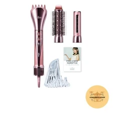 ReFa RESETTER + HOLDER (Pink) ? Compact Hair Styling Tool Set MTG Japan