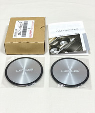 Lexus Rc350 Rc300h Rc300 Aluminum Cup Holder Plate Silver 08471-78021 Genuine