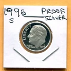Gem 1996-S Proof Cameo Silver Roosevelt Dime - Free Shipping