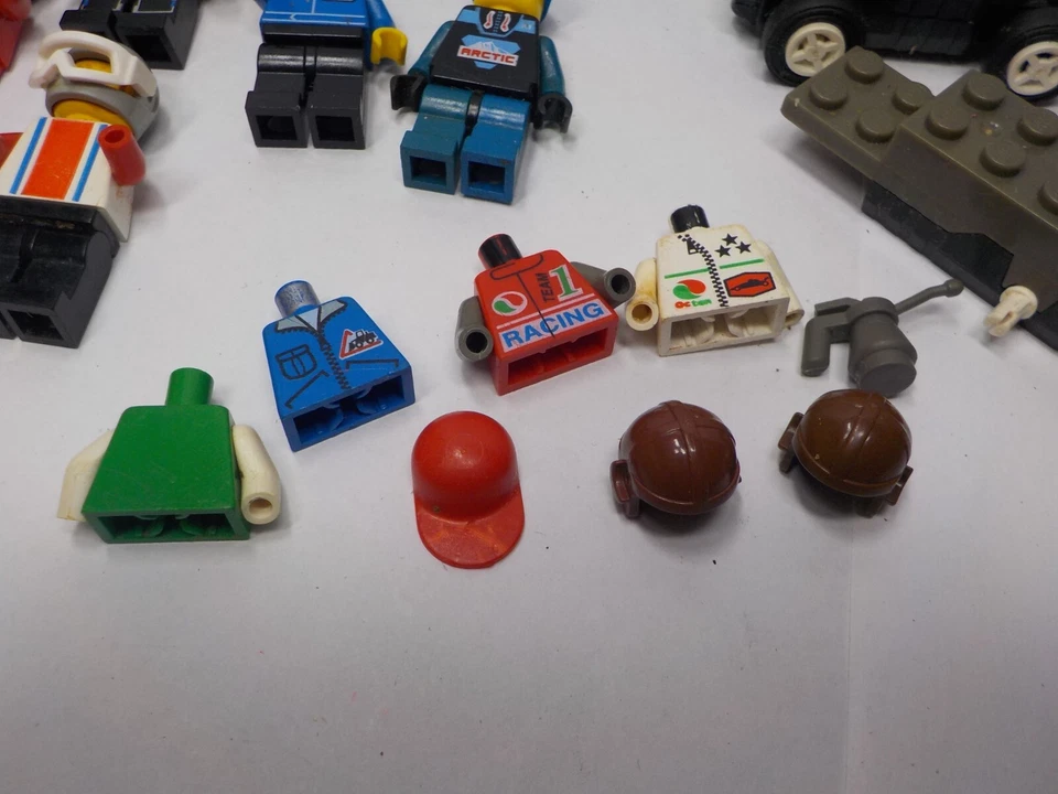 Lego Race Minifigures Lot and Accessories - Image 4 of 4