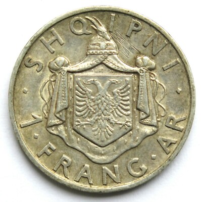 [R2958] 1 Frang 1937, Albanien | eBay.de