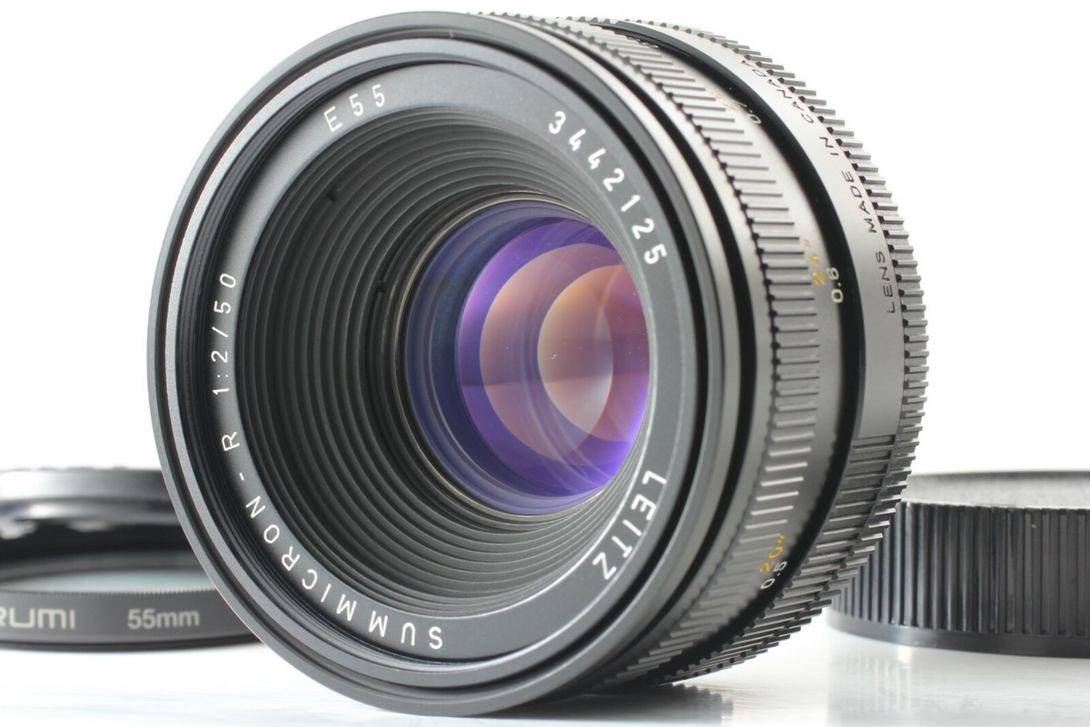 [専用] Leitz SUMMICRON-R ズミクロン 50mm F2 E55 Leica SUMMICRON-R 50mm F2 E55 Rカム ライカ（20023