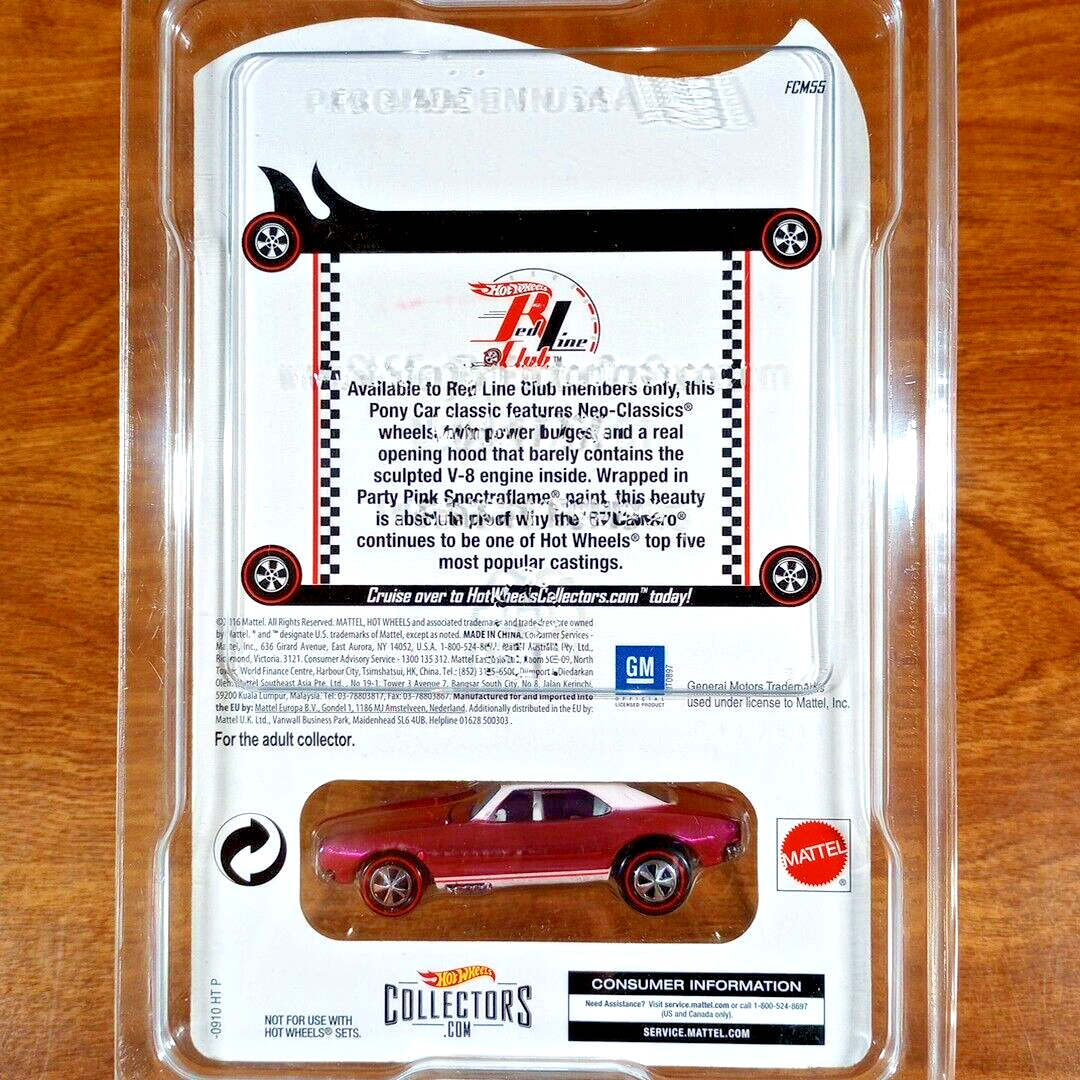 ミニカー 2005 HotWheels Chevy Camaro RLC 2005 HotWheels Chevy Camaro RLC | eBay