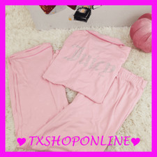Juicy Couture 2 pc bling rhinestones logo pajama set NWT