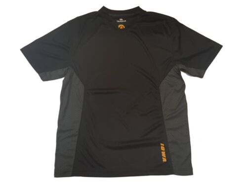 Iowa Hawkeyes Colosseum Black Short Sleeve Crew Neck Performance T-Shirt (L) - Bild 1 von 1
