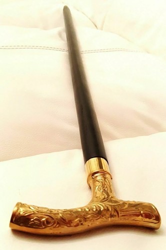 Walking Hand Cane Stick Designer Handmade Nickel Plated Walking Stick