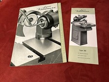 Kuhlmann AG Maschinenfabrik Werkzeugeschleifmaschinen Werbung Prospekt