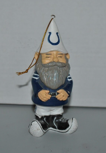NFL Indianapolis Colts Team Xmas Ornament Gnome 5.25"H - 第 1/2 張圖片