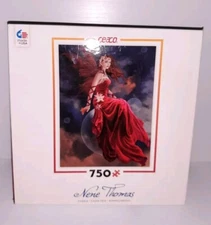 New “Crimson Lilly” CEACO 750 Piece Puzzle - Nene Thomas
