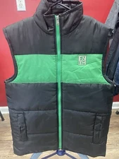 Vintage Enyce Mens Color Block Puffer Vest Urban Streetwear 1990's Large