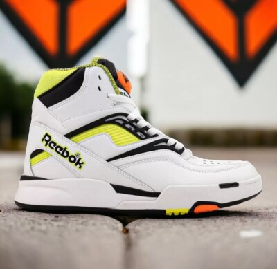 【REEBOK】 ★ スニーカー ★ Pump TZ ★ White Yellow Size 9 - Reebok Pump TZ Solar Yellow | eBay