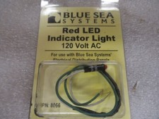 Z73 Blue Sea Systems 8066 Red LED Indicator Light OEM New Factory Boat Parts