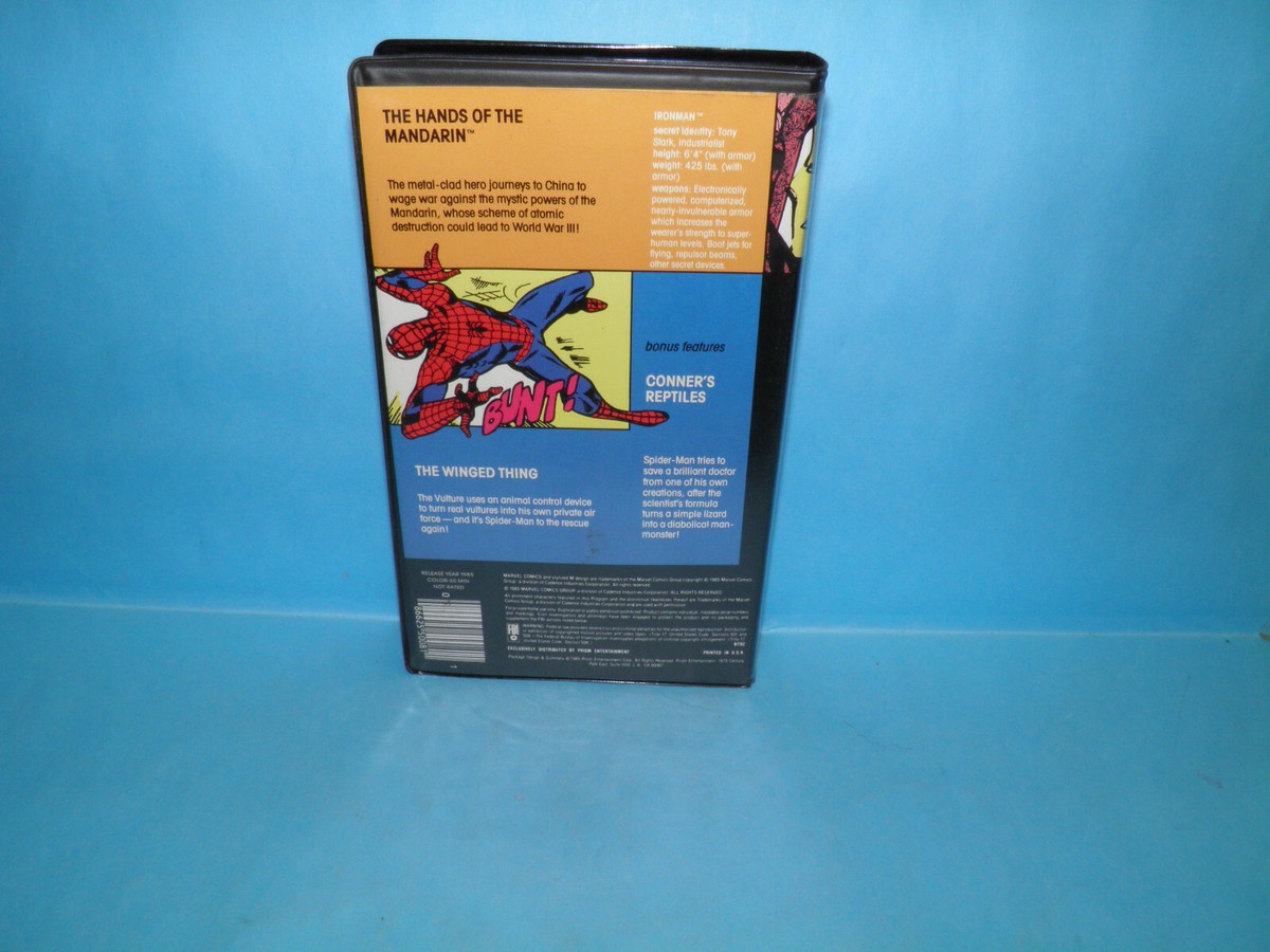 Marvel Comics Iron Man The Hands of the Mandarin #9 VHS | eBay