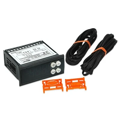 ELITECH DIGITAL TEMPERATURE FRIDGE CONTROLLER 230V C/W 2 x NTC SENSOR PROBES