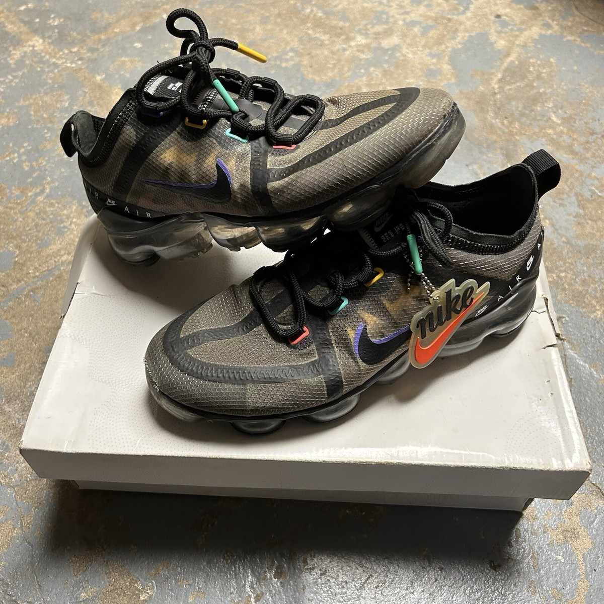 Nike Air VaporMax 2019 SE Black/Multi Men's Size 7 | eBay