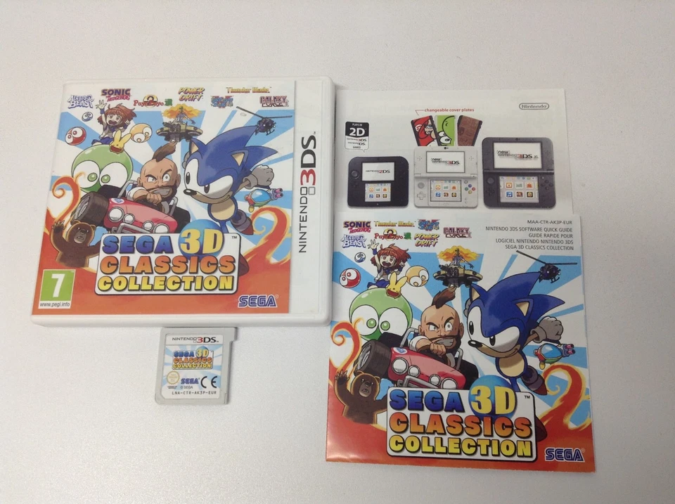 SEGA 3D CLASSICS COLLECTION . Pal España  Nintendo 3DS completo, foto 3 de 3