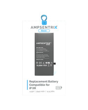 Replacement Replacement Battery Compatible For iPhone XR AmpSentrix Basic