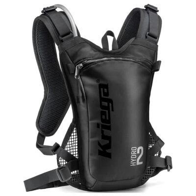 Kriega Hydro 2 Trink-Rucksack Schwarz BLACK 2 Liter Motocross/Enduro - Bild 1 von 4