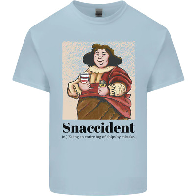 Snaccident lustiges Junk Food Diät Abnehmen Kinder T-Shirt Kinder