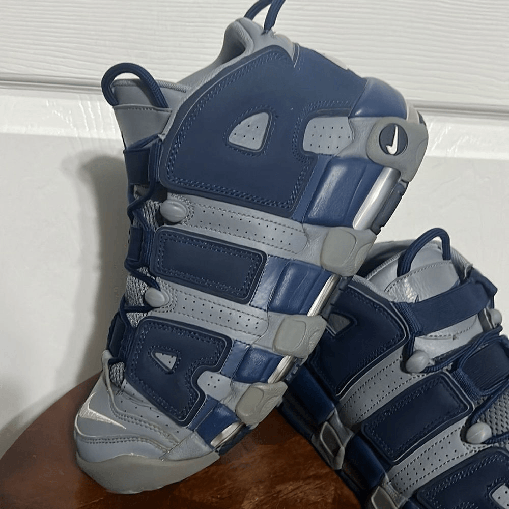 Nike Air More Uptempo Georgetown Mens Sz 10.5 Basketball Shoes