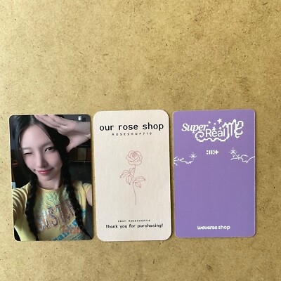 ILLIT 1st Mini Album Super Real Me Youtube Gift R2 Lucky Girl
