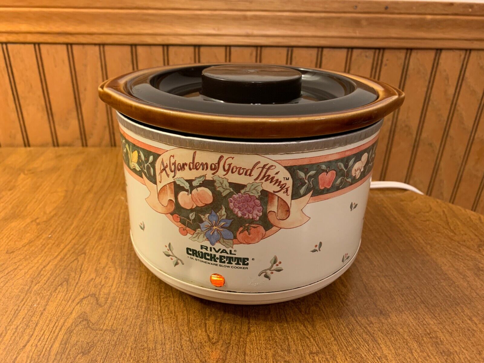 Vintage San Antonio Mall Rival Crock-ette Crock Pot Slow Cooker 3200 Plastic 1-Qt Latest item