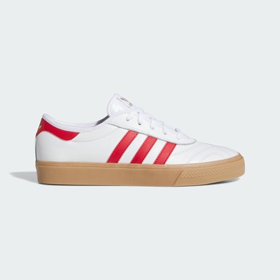 Adidas Originals Adiease Weiß und Rot Alle Größen Limitierter Vorrat